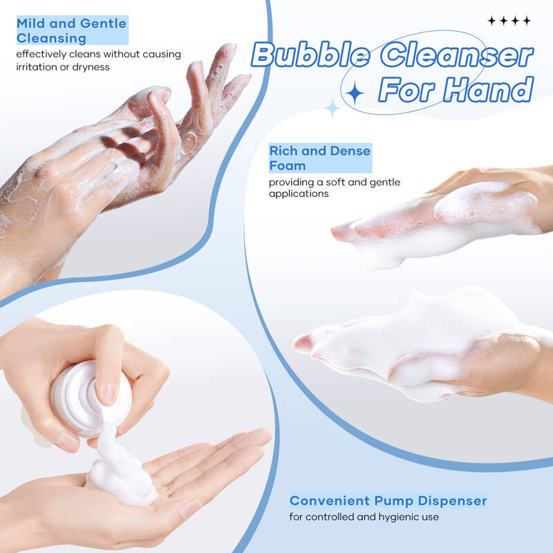 Wholesale Hand Mousse | Bubble Cleanser | Private Label - MissGel